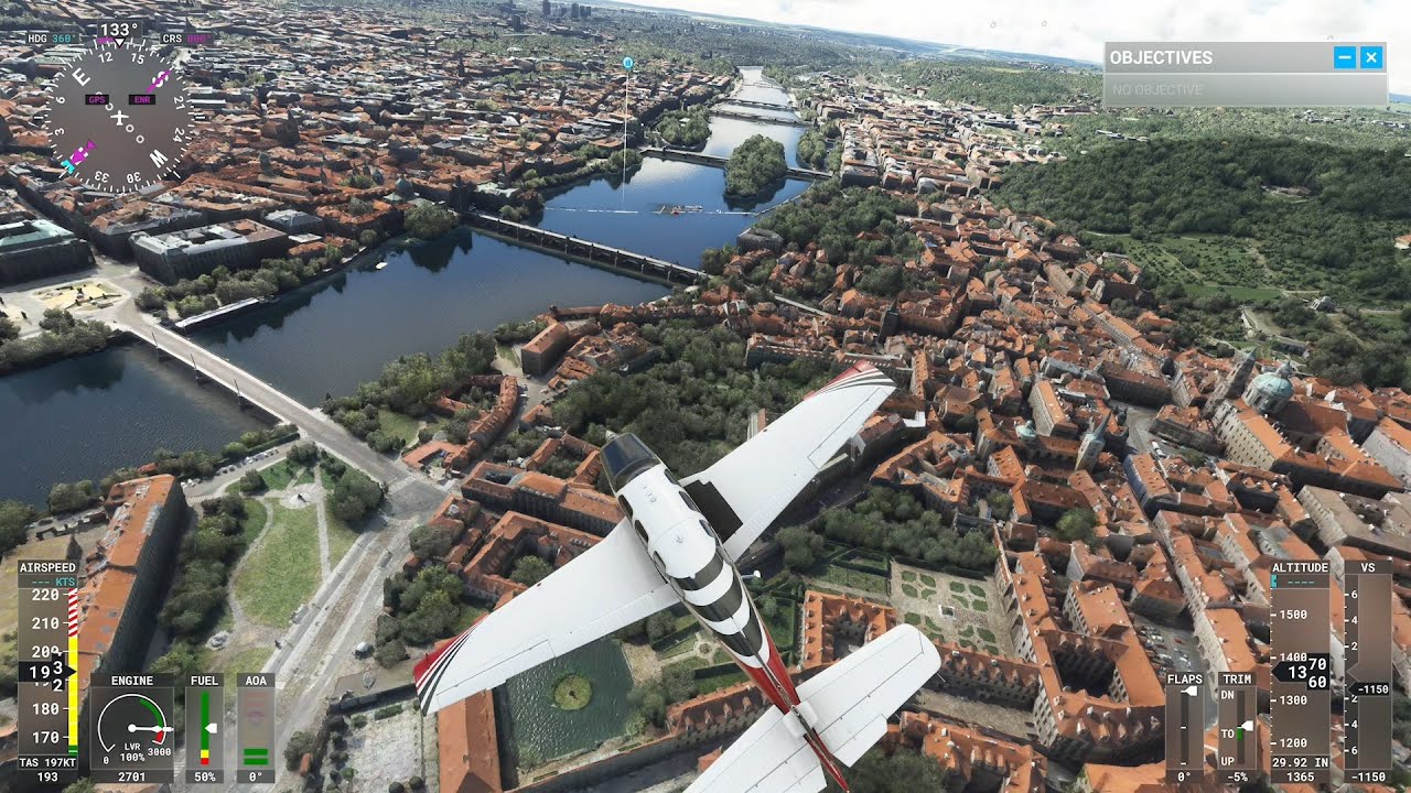 Microsoft Flight Simulator - Prague, Czech Republic (World Update XIV: Central Eastern Europe)