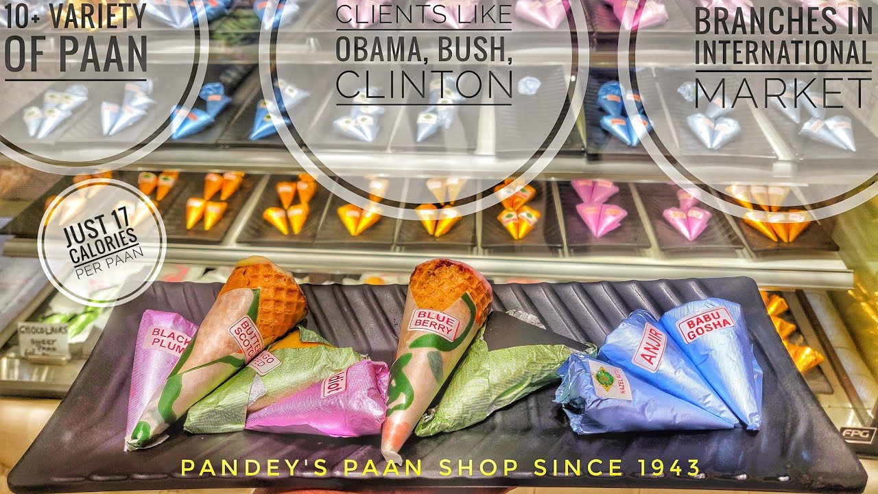 International Paan Shop |Pandey's Paan | Fully AC & Tobacco Free Paan Shop | फ्रूट पान | Waffle Paan