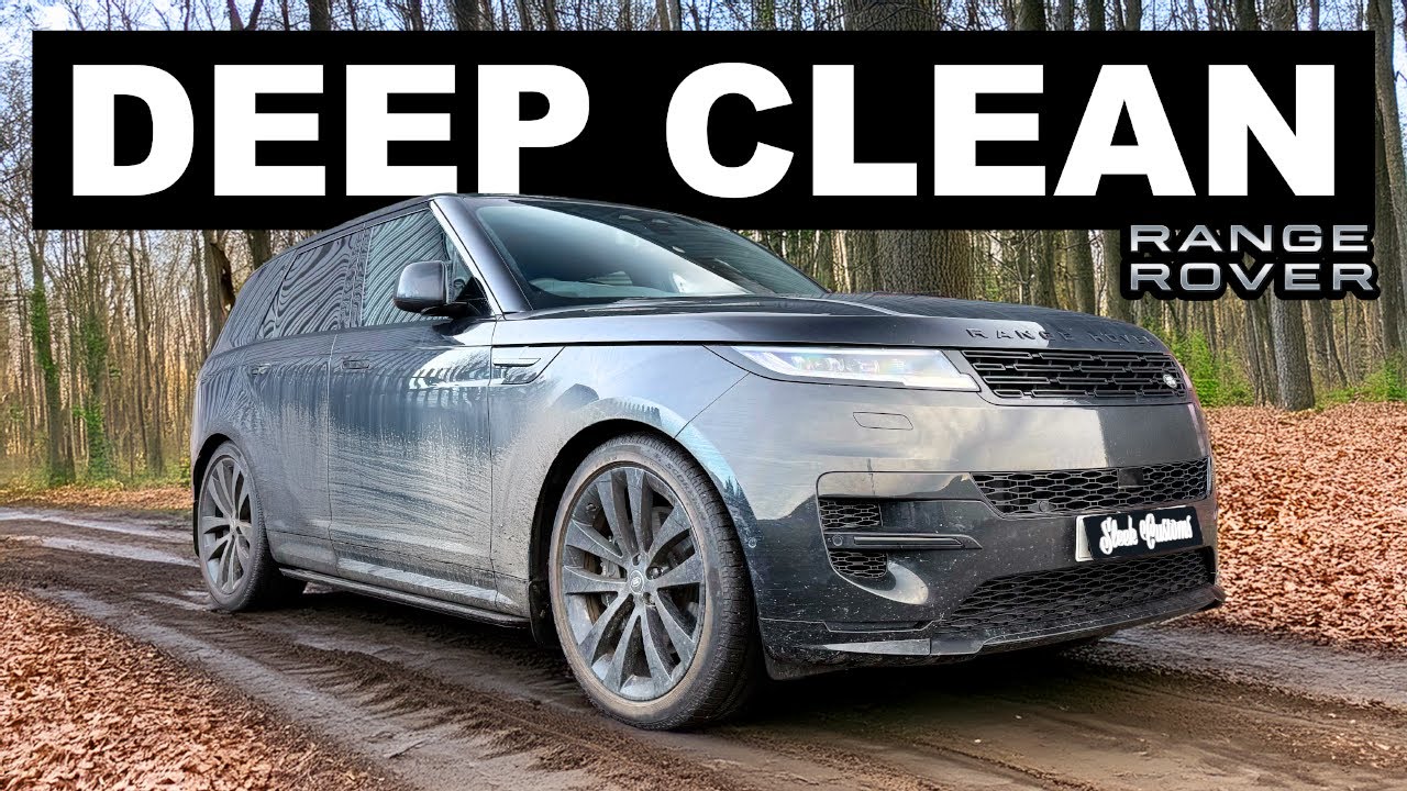 Cleaning a Dirty Range Rover Sport V8 - Exterior And Interior Deep Clean