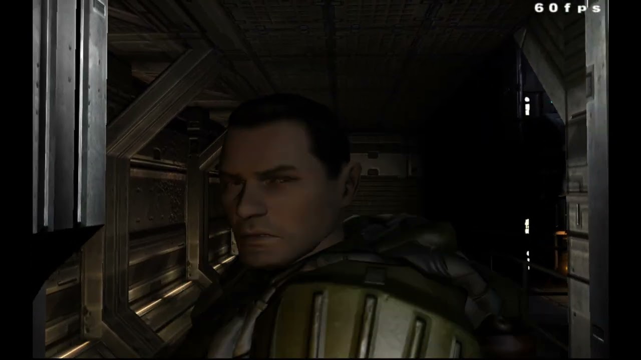 Doom 3 half playthrew(no voice)