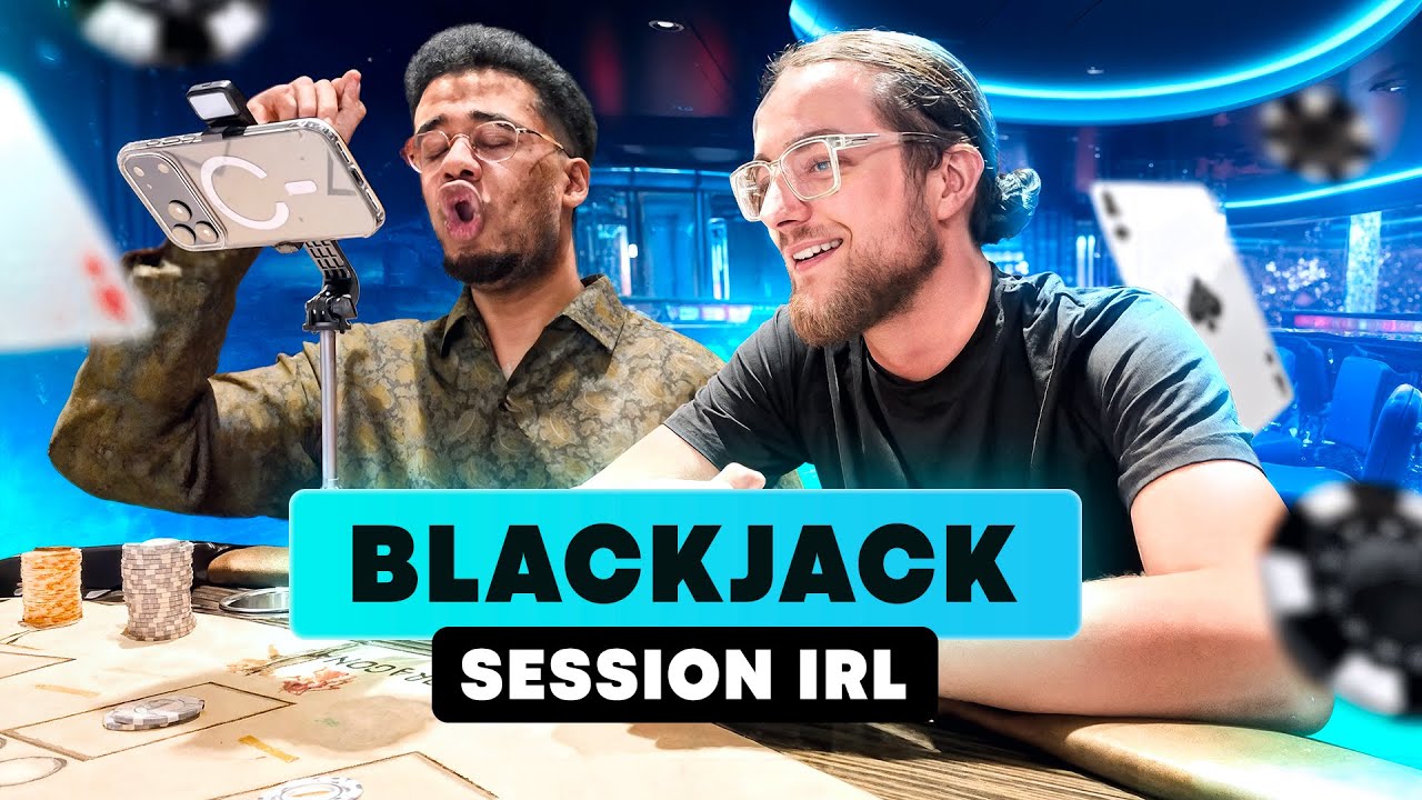 CASINO IRL: ON S’EMBROUILL EN PLEINE SESSION BLACKJACK..🤦‍♂️🫨 (Ft NeverSayYes) 