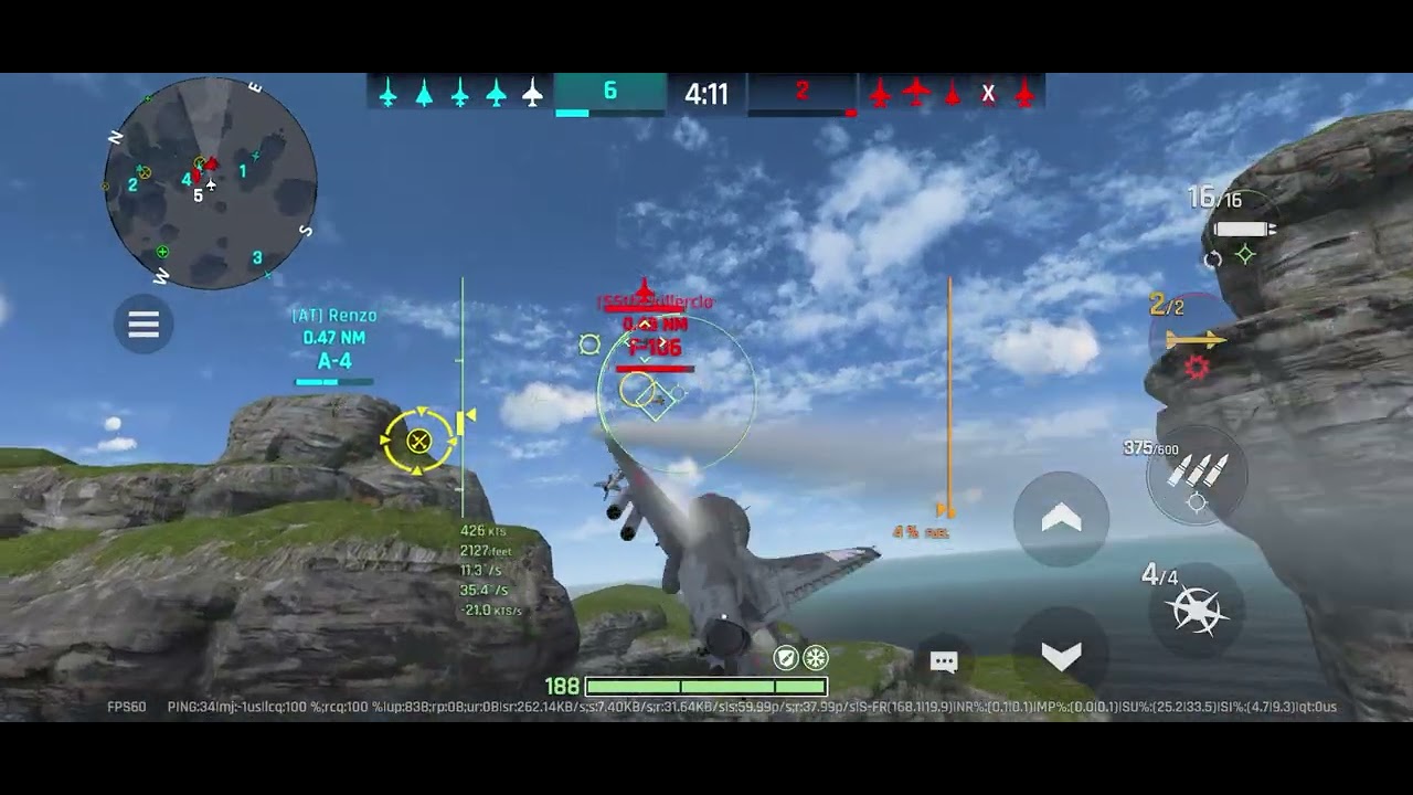 A-4 Skyhawk Metalstorm Gameplay cuz why not :P (Just 1 match)