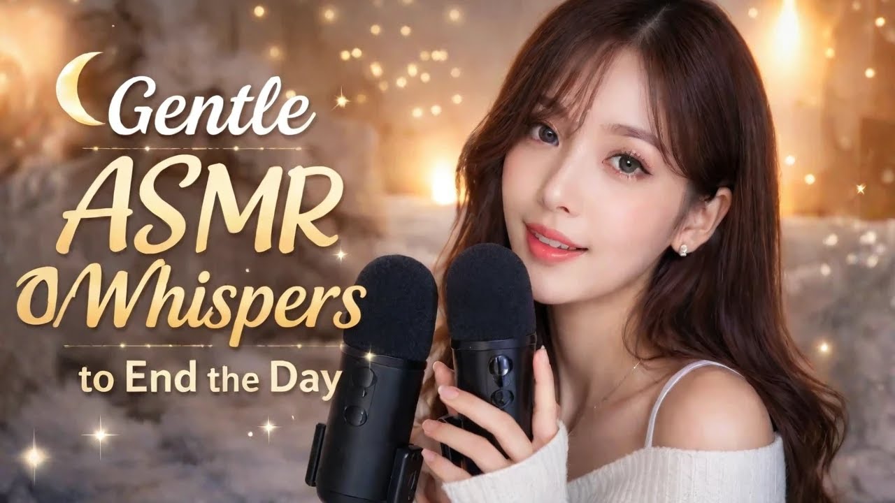 Gentle ASMR Whispers to End the Day 🌙 | Relaxing & Calming Sounds