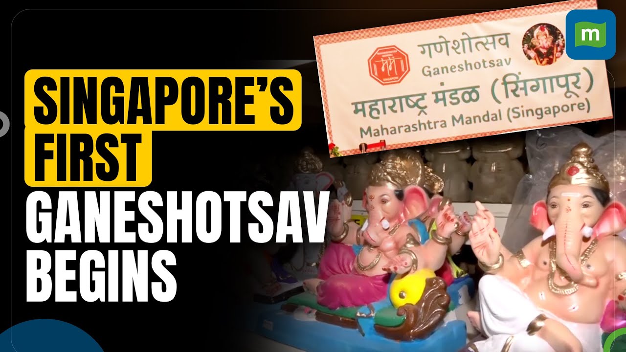 Indian Diaspora in Singapore Hosts First Ever Ganeshotsav, Praises PM Modi&rsquo;s Cultural Impact