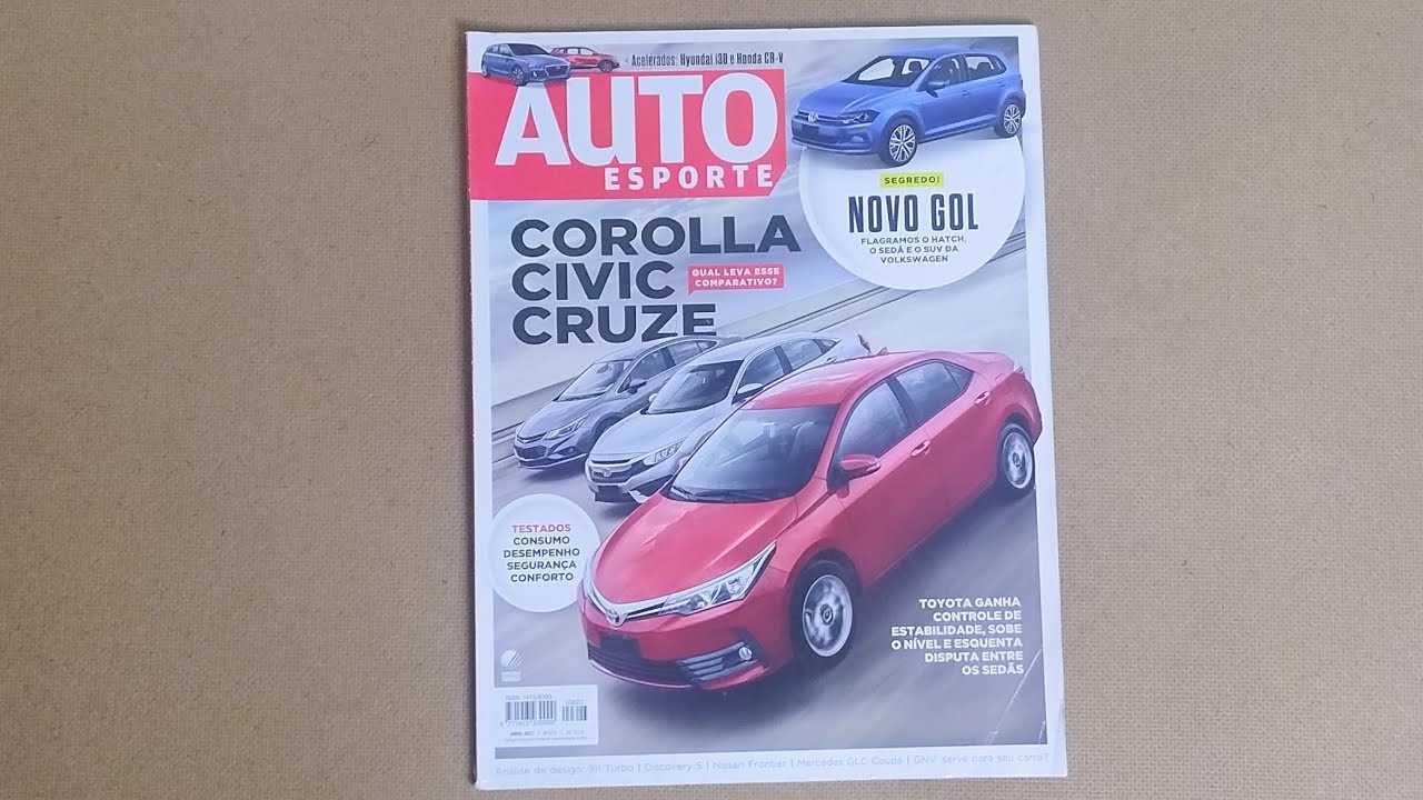 Revista AUTO ESPORTE (Edição 623 -  Abril/2017) #autoesporte #garagemdochico