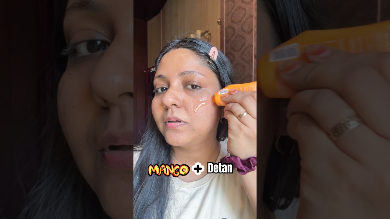 Dot and key mango detan facewash | #detanning facewash for instsnt glow #dotandkeyskincare #shorts