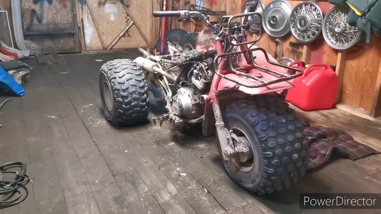 1984 honda 200es rebuild part 1