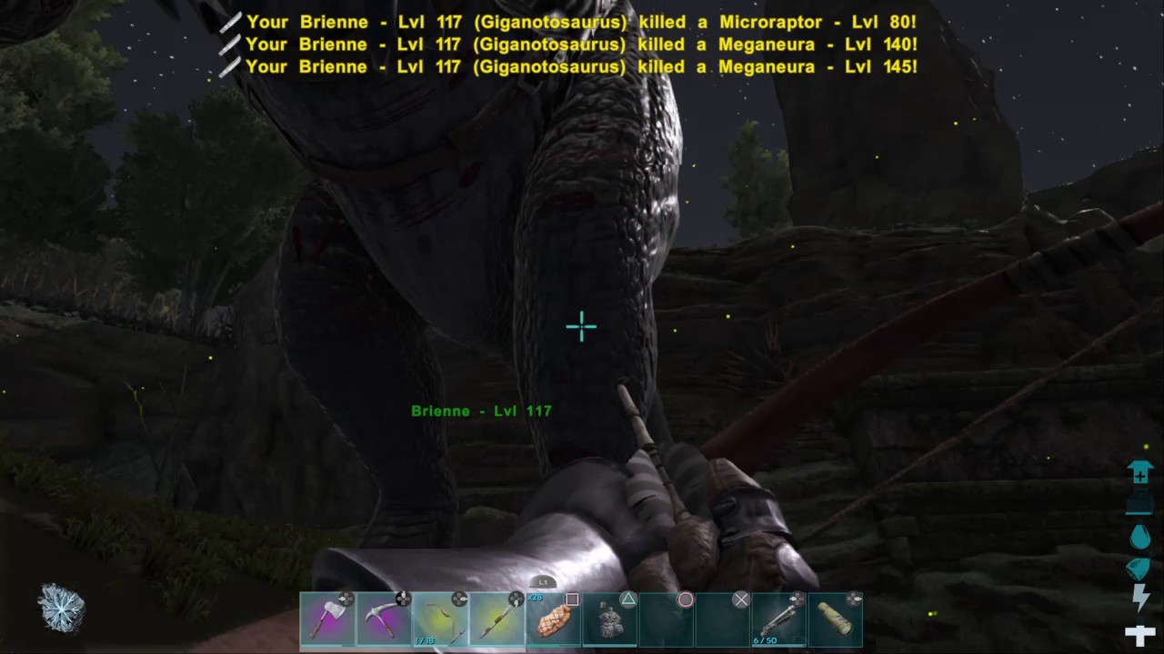 ARK: Survival Evolved giga attack