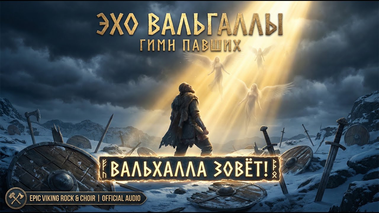 Вальхалла ждёт: Гимн павших викингов (Epic Rock / Nordic Folk)