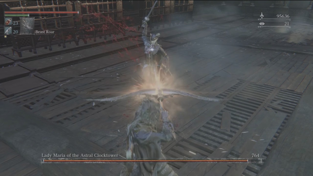 Simon's BowBlade VS Maria - Coolest Weapon in Bloodborne[4K]