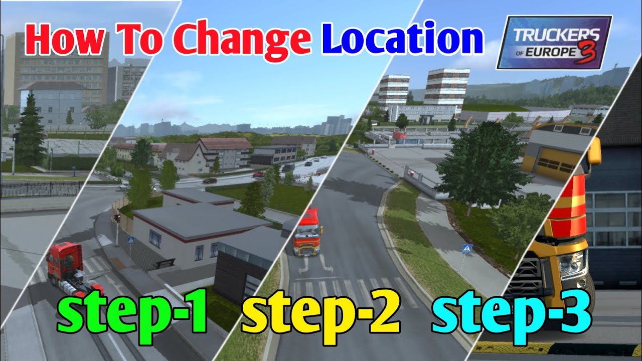 How to change map in truckers of europe 3 And garage buy (TOE3) By Wanda Software
