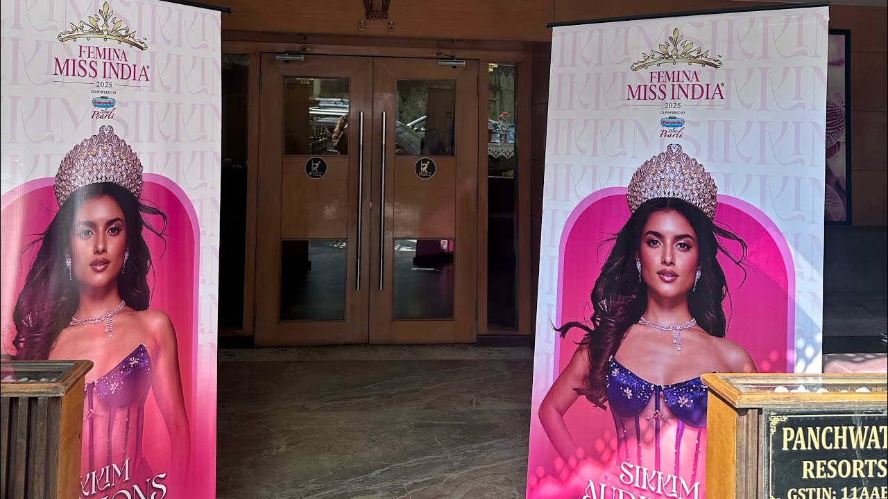 Some glimpse of Femina miss India audition in Sikkim  ​ 
