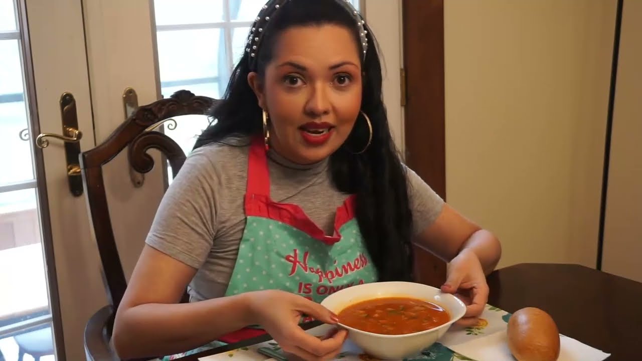 ASMR Cozinha e Come Sopa Italiana  | Sem Anuncio no Meio #Receitas #Mukbang