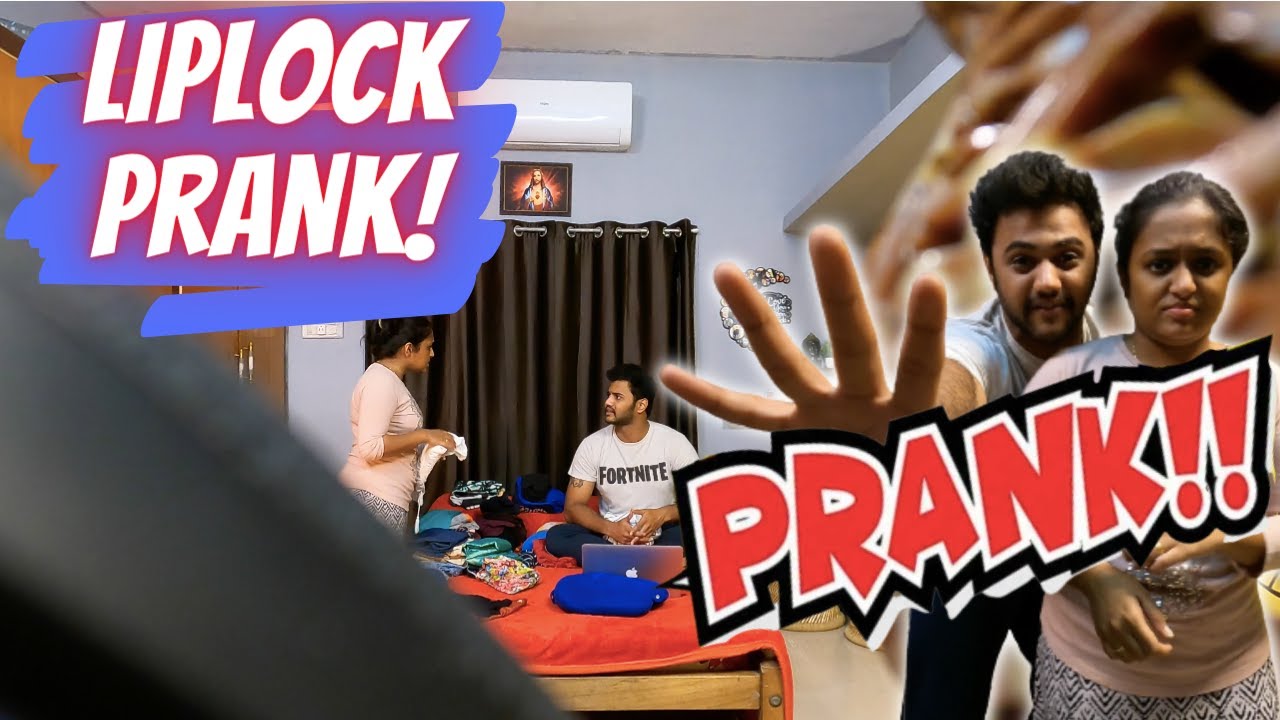 Liplock 💋 Prank! | She cried 💔 | Avinash Ashok | Tresa