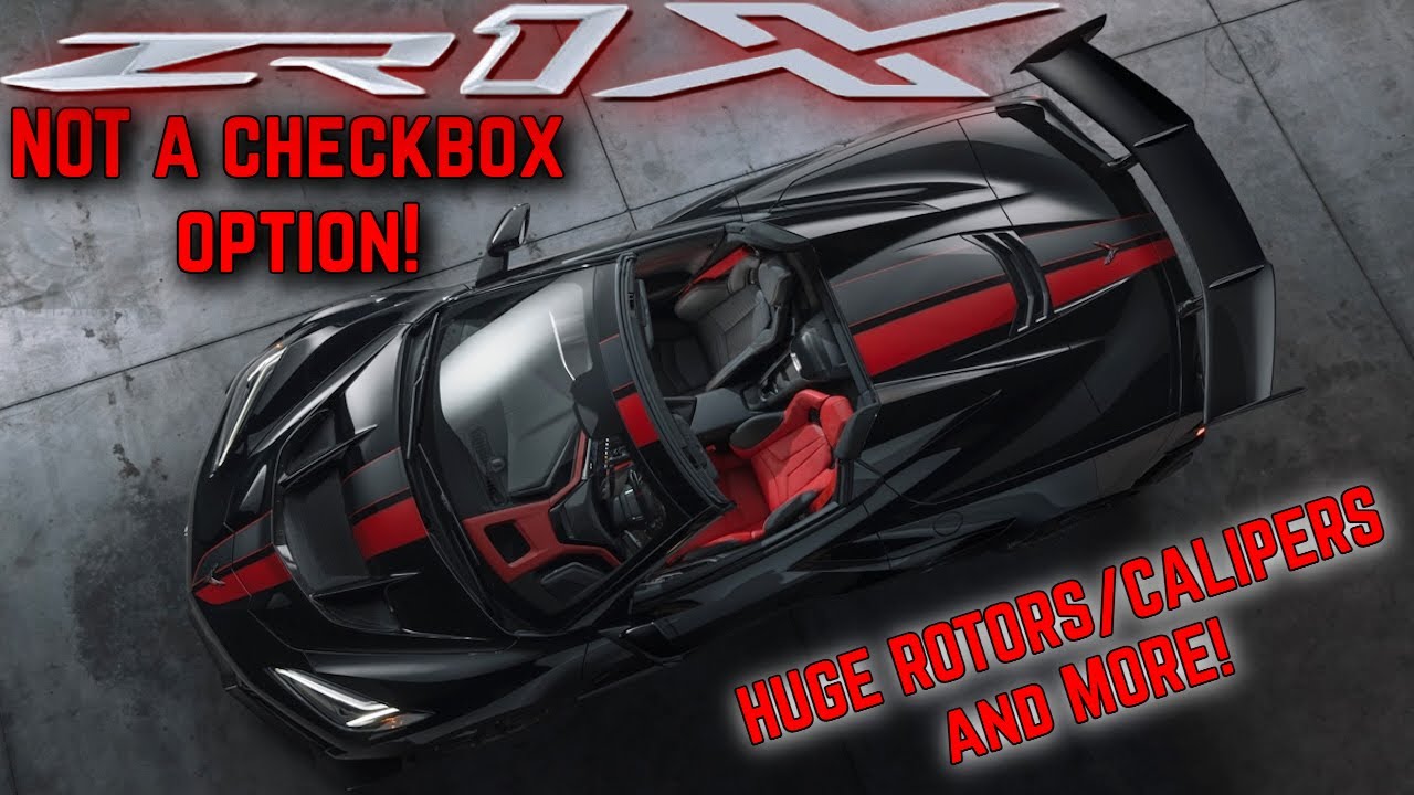 C8 Corvette ZR1X DETAILS YOU MISSED! Standalone offering, rotor size, eAWD operation, and MORE!