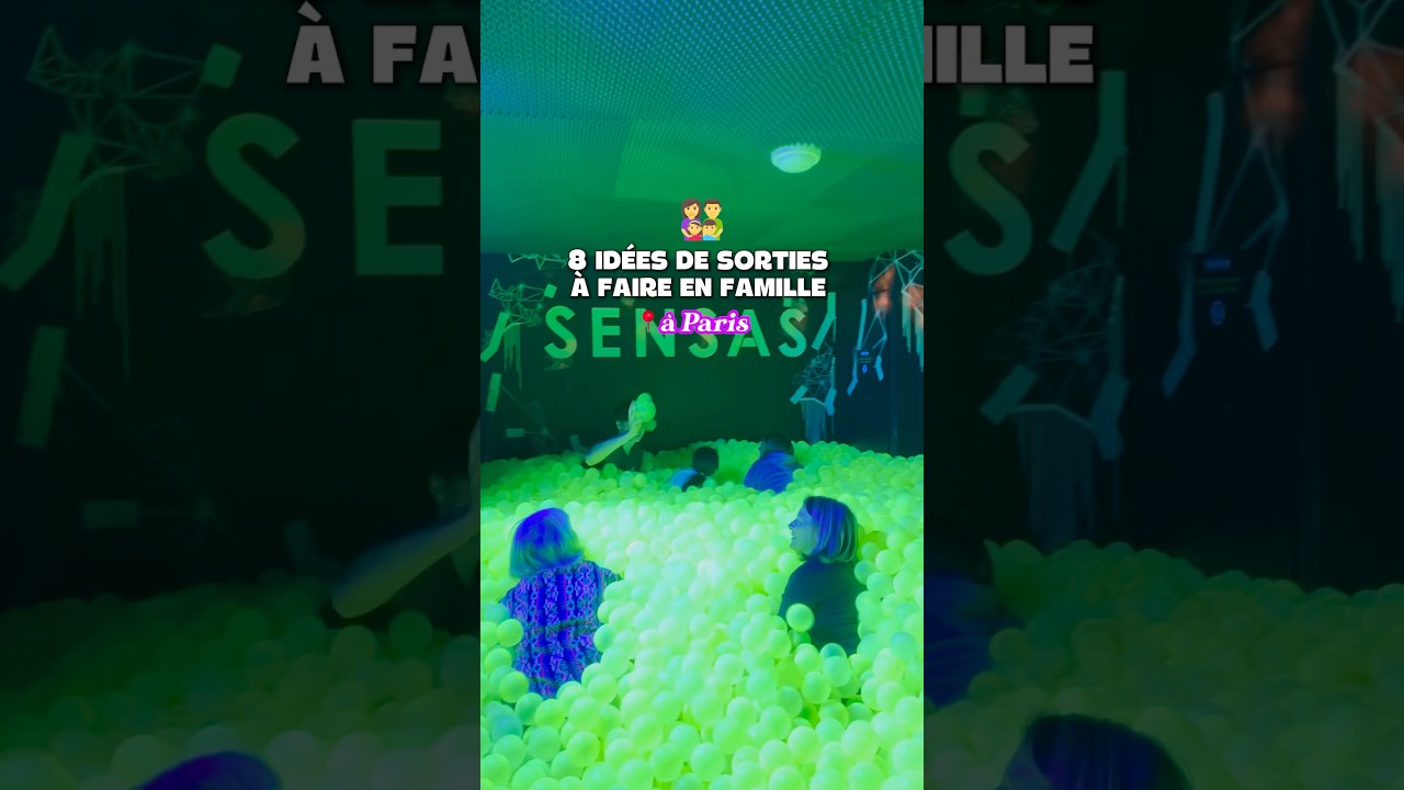 8 SORTIES &agrave; faire en famille &agrave; Paris 👫👧👶 #sortieenfamille #quefaireaparis #paris