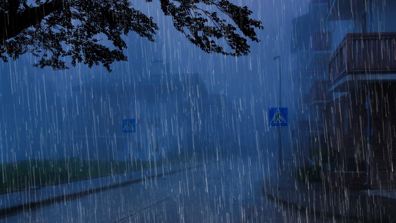 Barulho de Chuva para Dormir Profundamente - Som de Chuva e Trov&otilde;es #22 Nature RainStorm Sounds