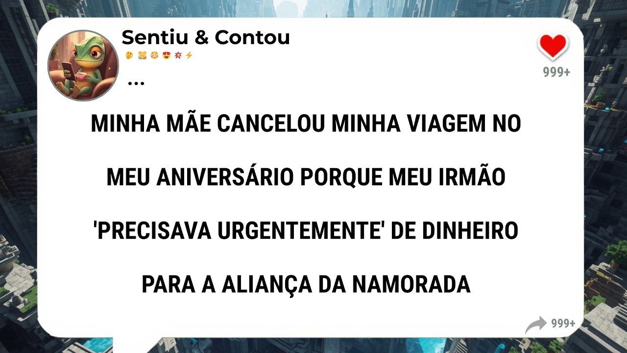 Minha mãe cancelou minha viagem para o spa no meu aniversário porque meu irmão ‘precisava urgentem..