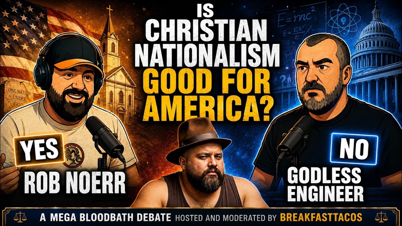 MEGA BLOODBATH DEBATE: Is Christian Nationalism Good For America? Atheist Vs. Christian