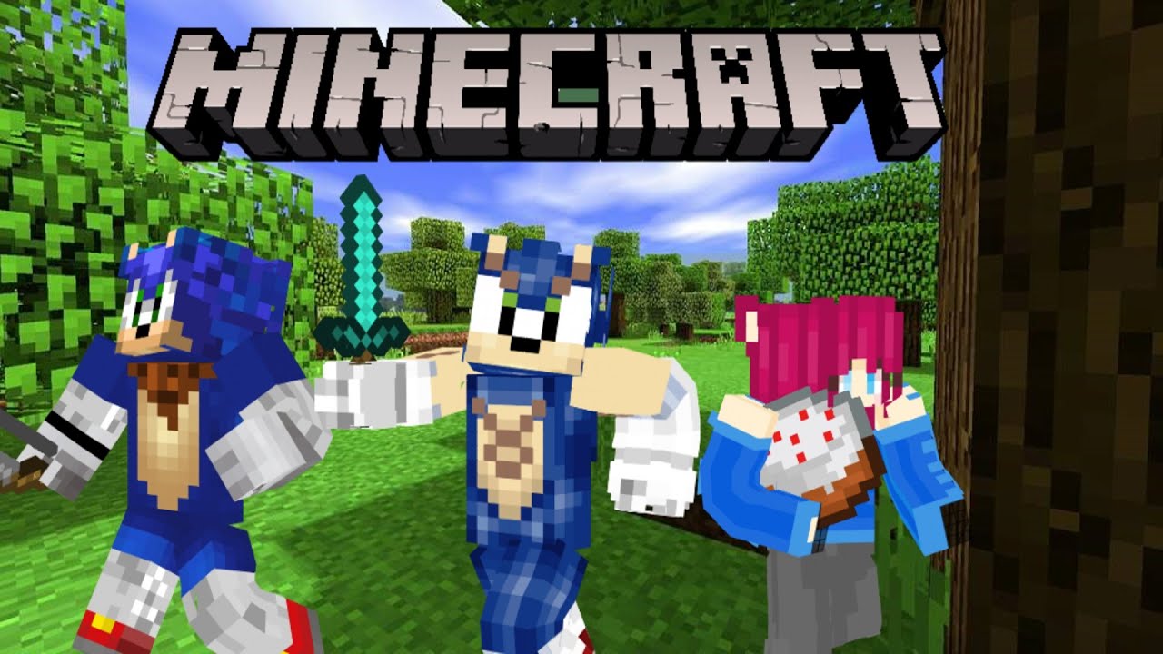 Multiverse Sonic Plays Minecraft Episode 1(FT. Brandy and Boom Sonic)