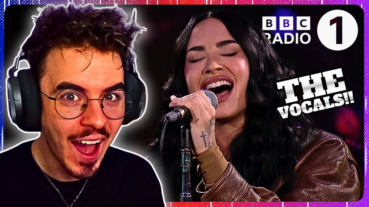 Demi Lovato - Here All Night in the Live Lounge | Reaction!