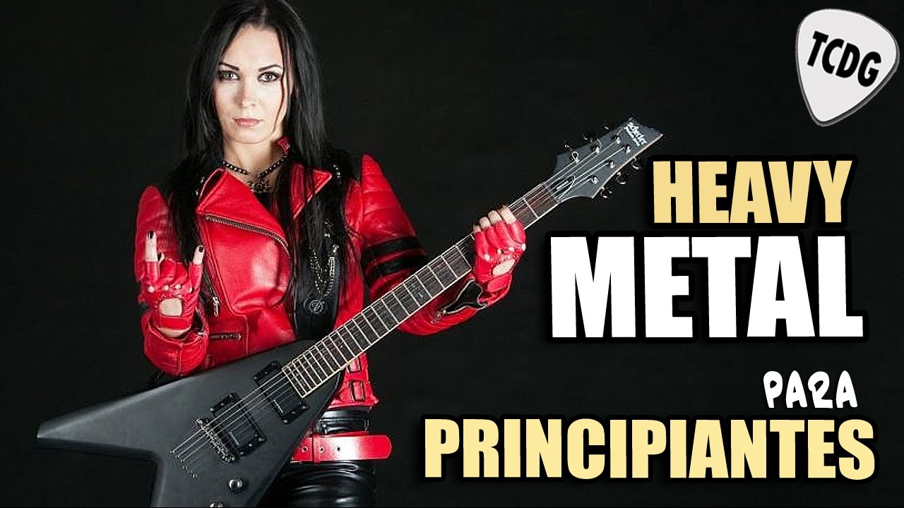 Aprende Como Tocar HEAVY METAL en Guitarra Para Principiantes! TCDG