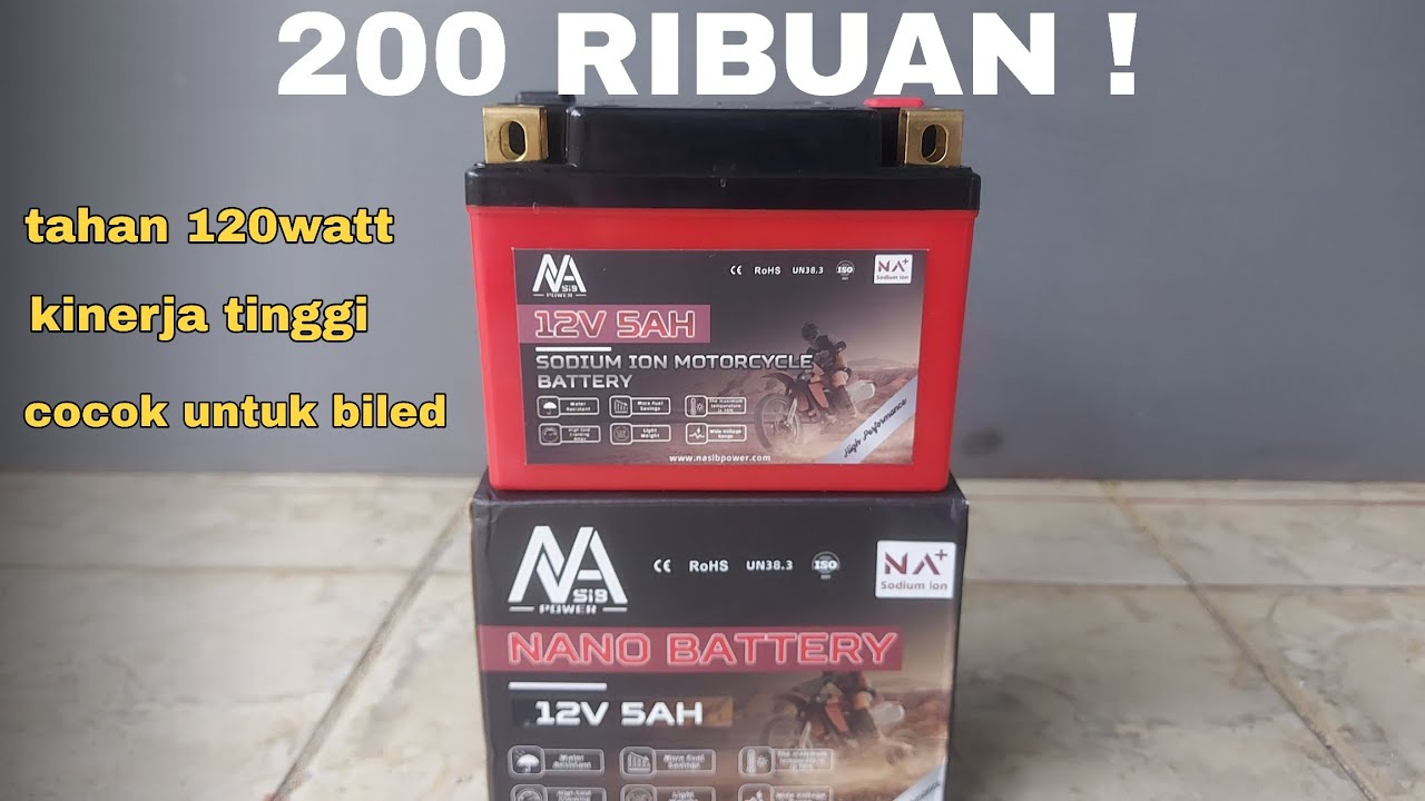 UPGRADE AKI 5 AMPERE DI NEW MEGAPRO || GARANSI 2 TAHUN CUY‼️ 