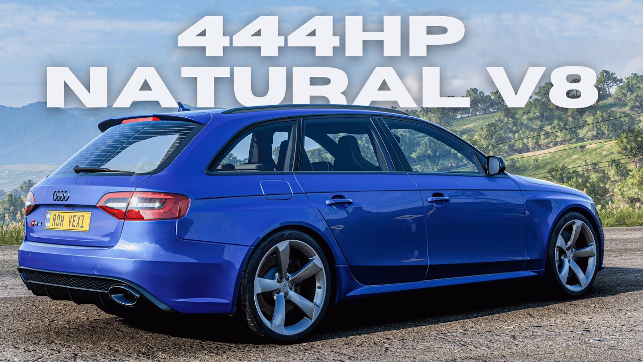 Audi RS4 Avant 444HP - V8 Performance Estate | No Commentary Wheel Cam