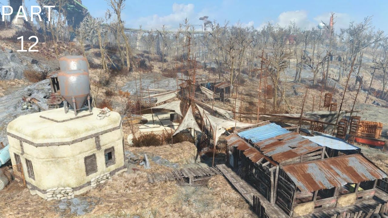 Fallout 4 Walkthrough Gameplay Part 12 Stop The Raiding  At Oberland Station