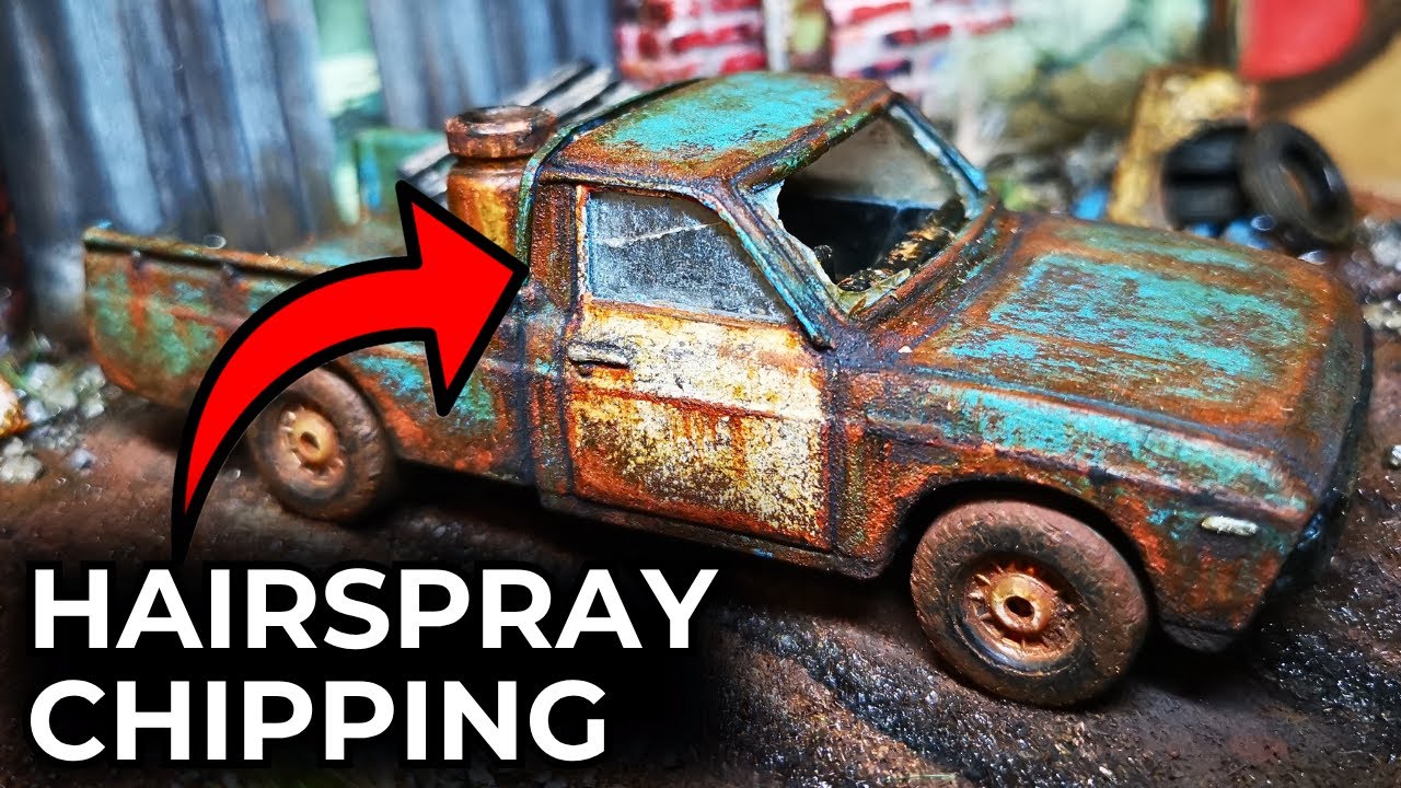 Weathering & Rust! Miniature Truck Painting