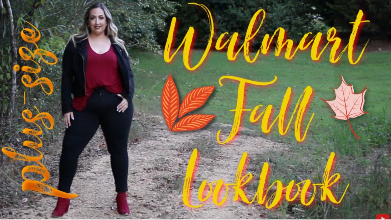 Walmart Fall 2019 Plus Size Clothing Shoe LOOKBOOK