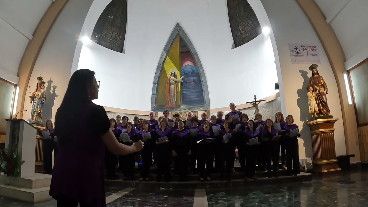 Salve Rociera interpretado por ENSAMBLE VOCAL RECUERDOS Y CORAL COLIBRI. IGLESIA DE LA PAZ