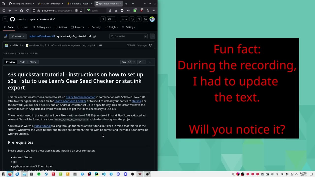 splatnet3-token-util: how to use s3s for Lean's Gear Seed Checker and stat.ink in 2025 - Splatoon 3