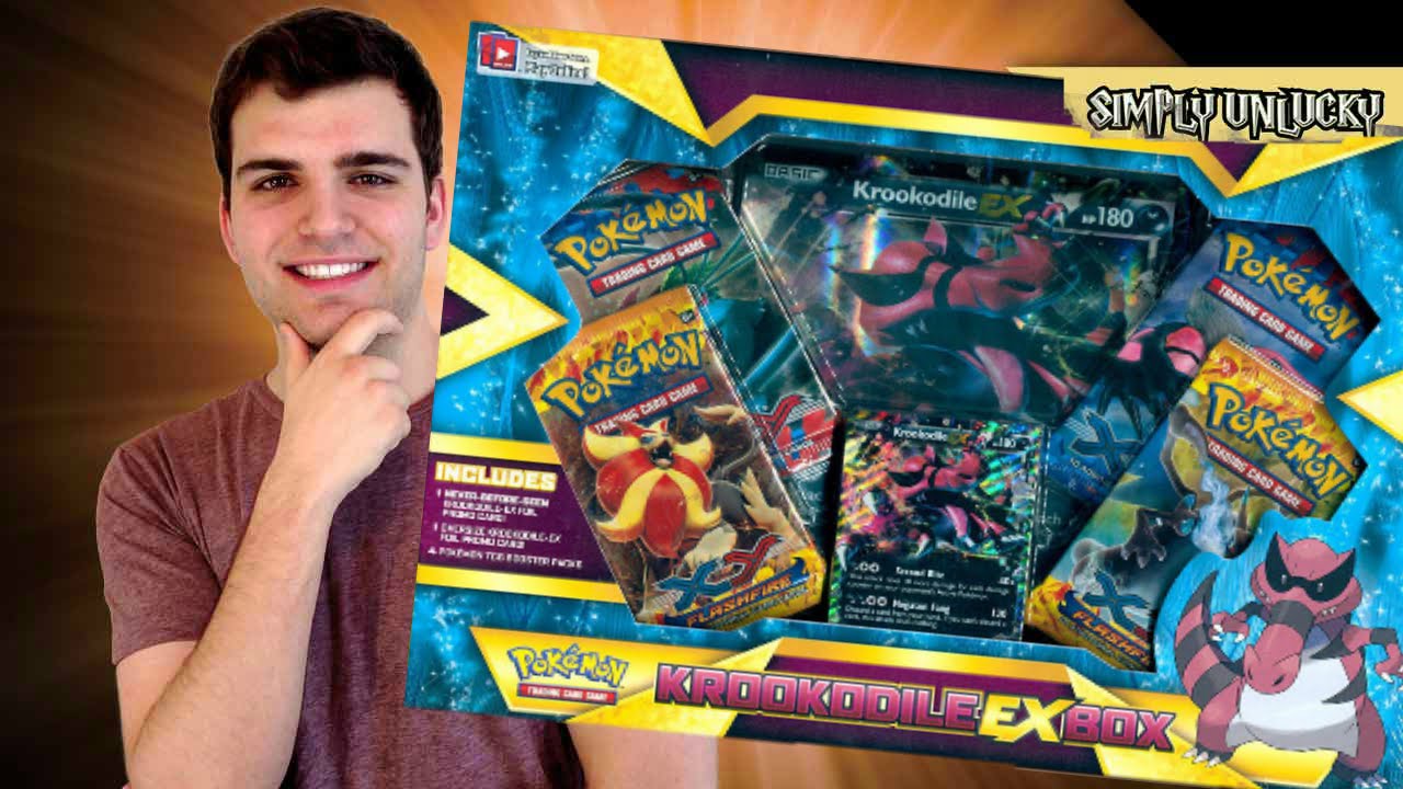 Best Pokemon X and Y Krookodile EX Box Opening! ..Rare Reverse!..