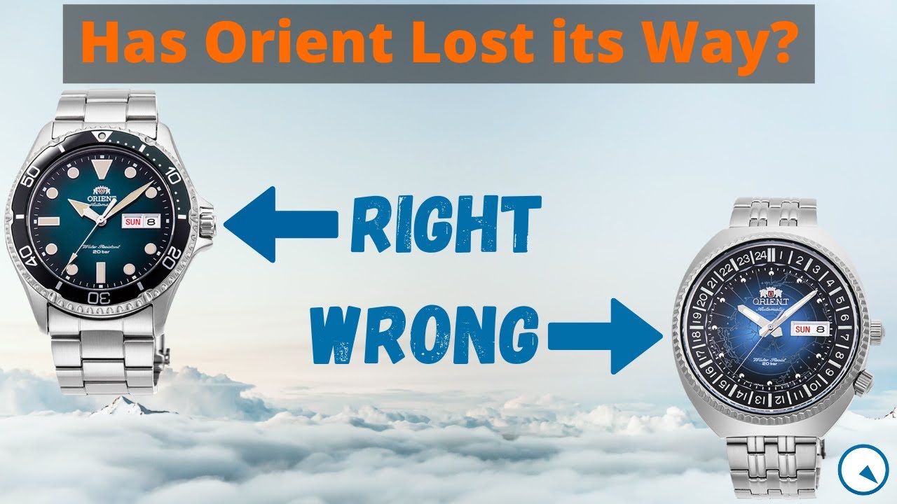 Orient gets one right, one wrong. New retro diver and World timer.