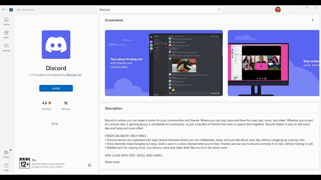 Fix Discord Not Installing From Microsoft Store On Windows 11/10 PC