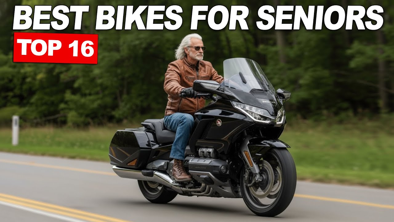 16 Motorcycles For Seniors - Comfortable + Cheap + Reliable!