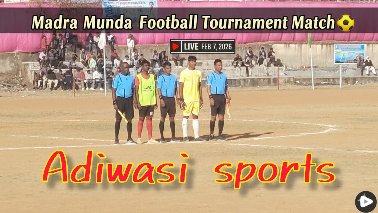 Third match Madra Munda Football turnament Ranchi 