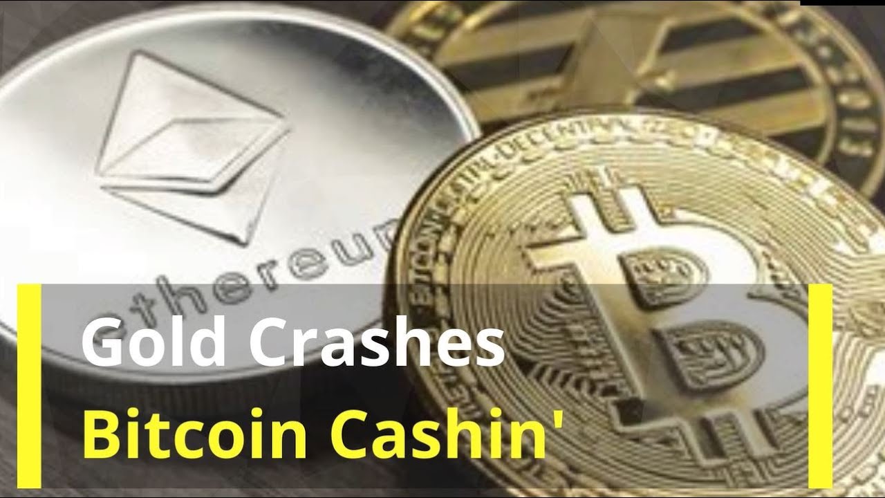 Gold Flash Crash As Bitcoin Recovers