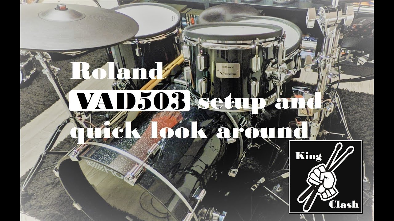 Roland VAD503 set up and look-around