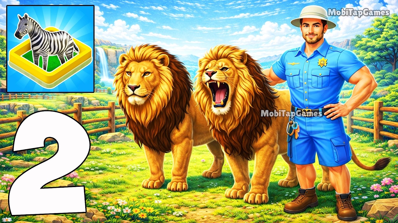 My Wild Zoo &ndash; Build & Manage Your Zoo Gameplay Walkthrough Part 2 (iOS, Android)