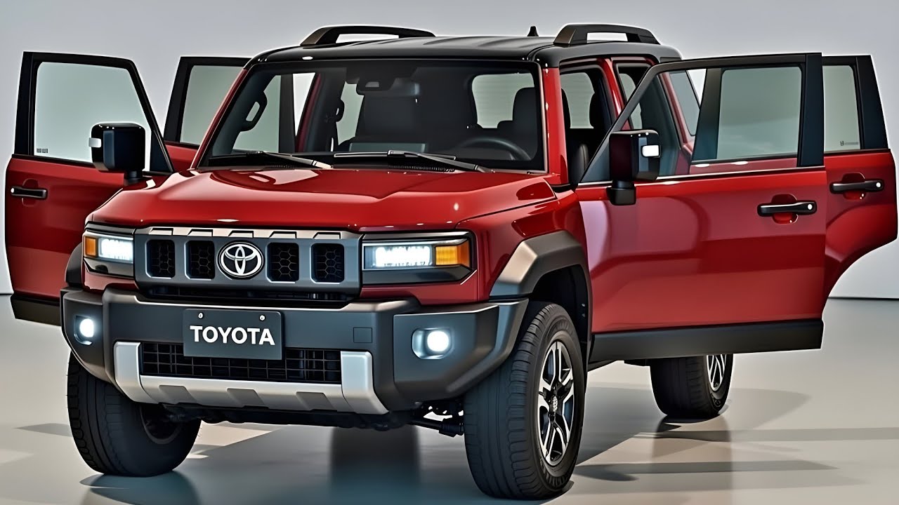 Toyota Mini Land Cruiser FJ nua an SUV beag Toyota is mó atá á chuardach anois