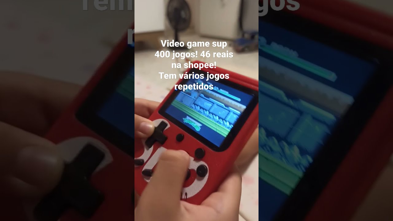46 reais na shopee! v&iacute;deo game sup. s&oacute; dura 30 minutos de jogo.