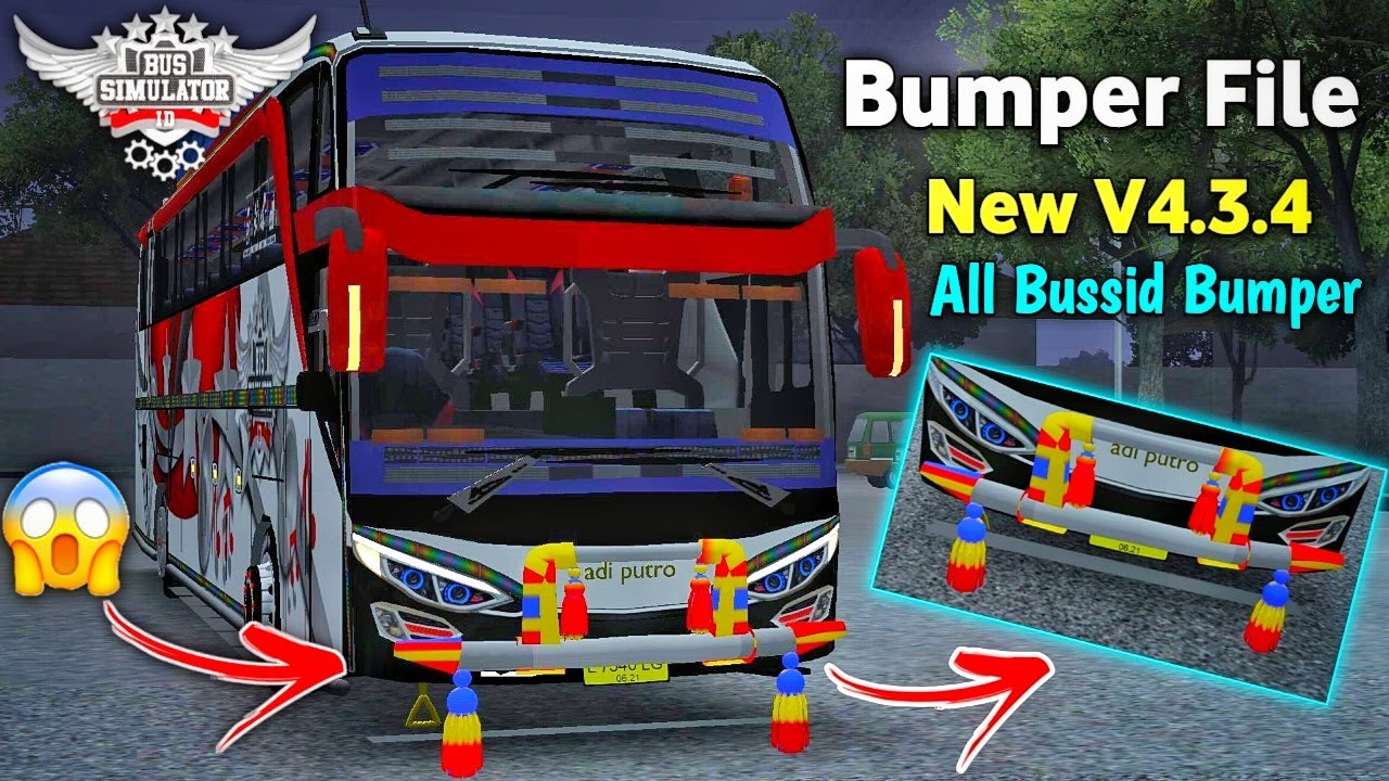 How to Add Bussid Bumper File | v4.3.4 Update Bus Simulator Indonesia All Bussid Bumper