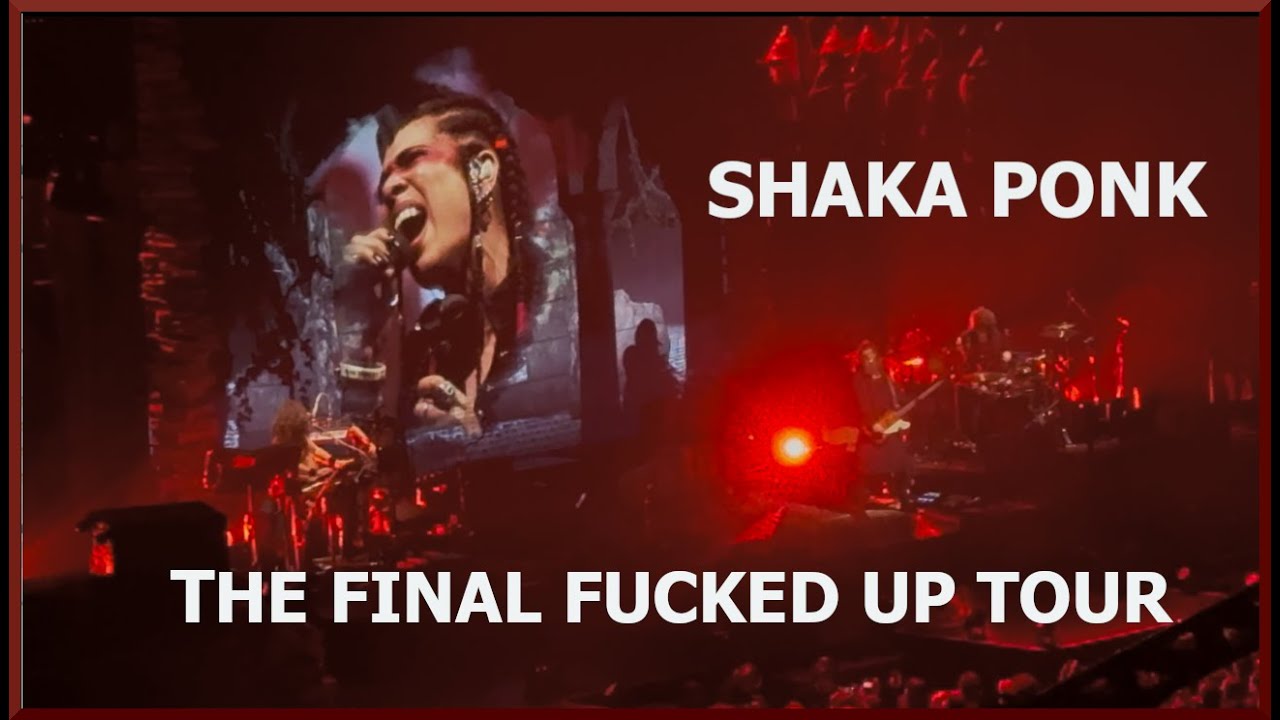 [4K] SHAKA PONK - DESOBEISSANCE - PARIS ACCOR ARENA ( 2024 )