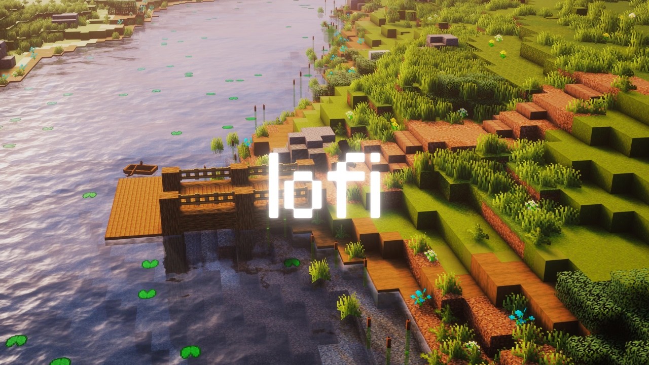 2 Hour Study With Me - Lofi and Minecraft Ambience to Study to - 𝓱𝓸𝓾𝓼𝓮 𝓸𝓷 𝓽𝓱𝓮 𝓻𝓲𝓿𝓮𝓻