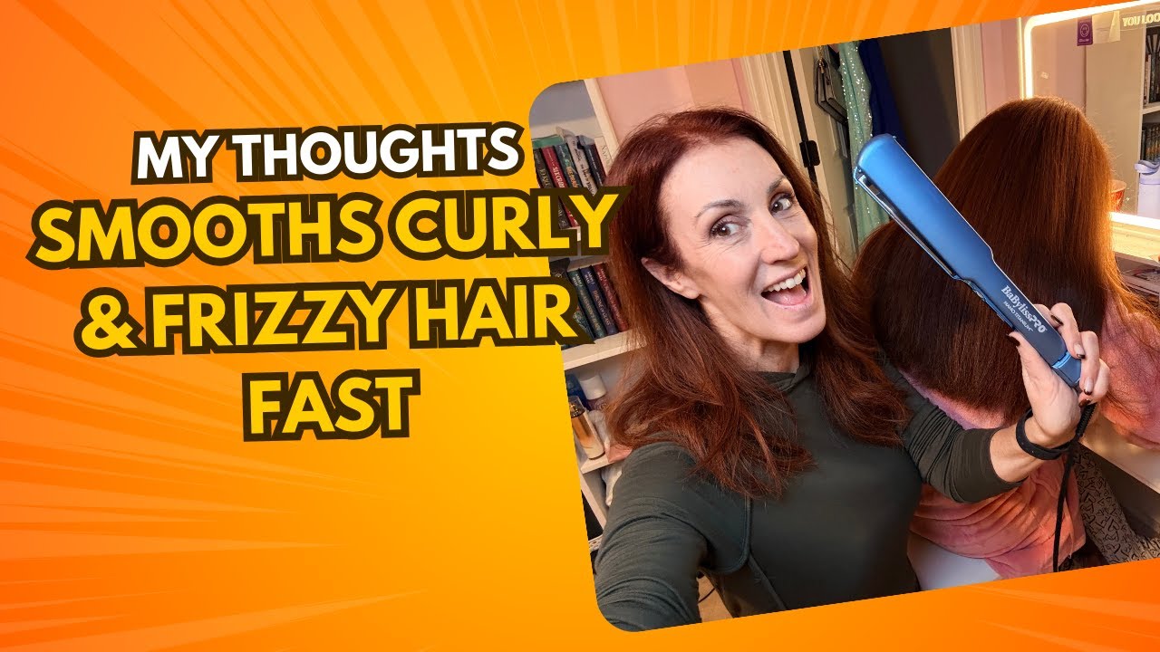 What you need to know BaBylissPRO 1” Ultra-Sleek Flat Iron Review | Smooths Curly & Frizzy Hair Fast