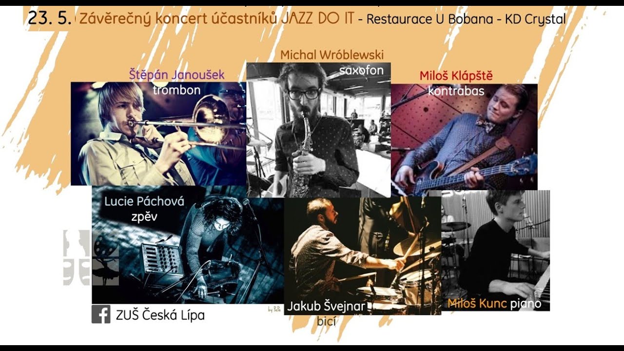 Závěrečný koncert účastníků workshopu JAZZ DO IT - 23. 5. 2025