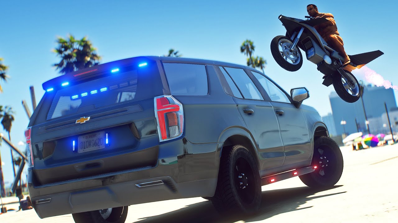 THE BEACH JETBIKE BANDIT?!