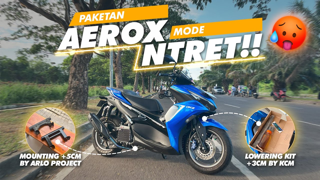 Downsize Shock + Mounting Aerox! Fitmen Ceper Harian🔥